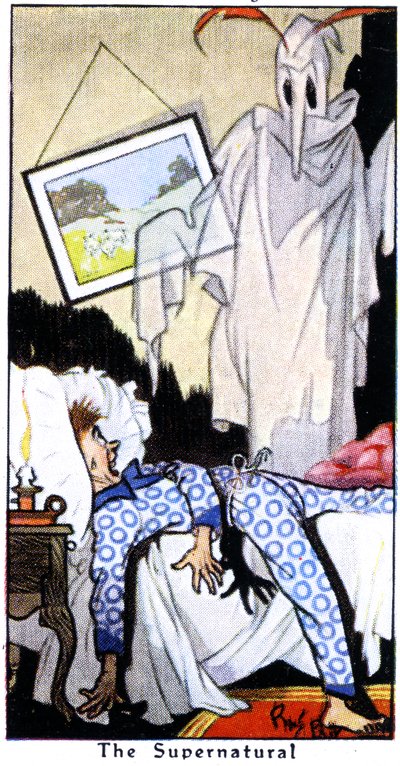 Apparizione di un fantasma, 1936 da René Bull